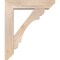 Ekena Millwork Olympic Slat Smooth Bracket w/ Offset Brace, Douglas Fir, 7 1/2"W x 32"D x 38"H BKT0806X32X38OLY06SDF - alternate 3
